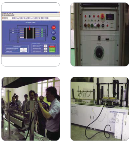 电线电缆耐火冲击喷淋测试一体机IEC 60331 BS6387-2013